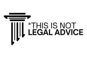 This is not legal advice logo