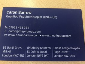 Caron Barruw Psychotherapist