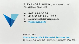 Vieira Sousa Life & Financial Services Ltd.