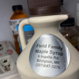 Field Family Maple Syrup (About)